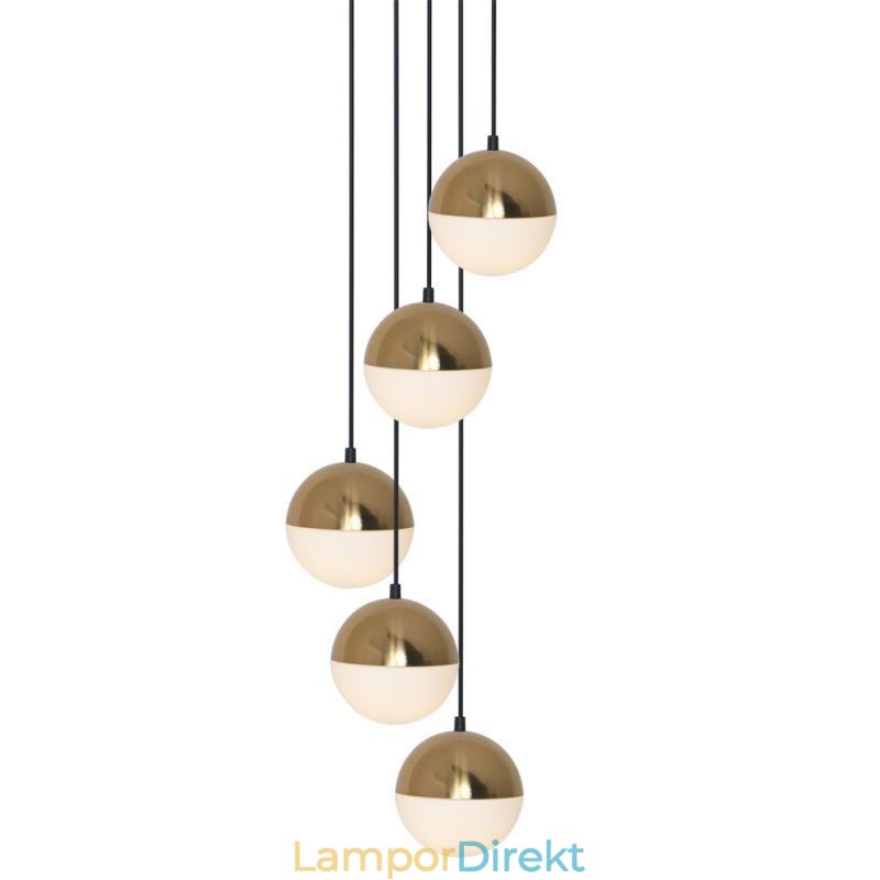 Nordic Cluster Pendelljus Creative Circle Shape Lamp Lighting