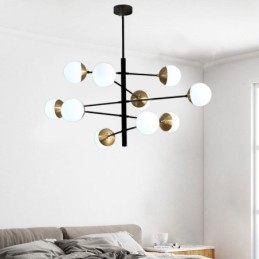 Samtida Taklampa Magic Bean Sputnik Ljuskrona Lampa