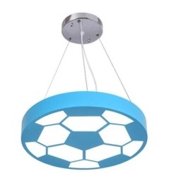 Modern Creative Pendel Light Fotboll Lamp Dekoration Belysning