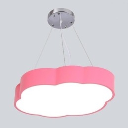 Pendelljus Modern Enkel Molnlampa Creative Cartoon Lighting Light