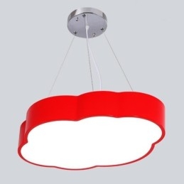 Pendelljus Modern Enkel Molnlampa Creative Cartoon Lighting Light