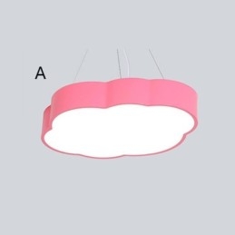 Pendelljus Modern Enkel Molnlampa Creative Cartoon Lighting Light