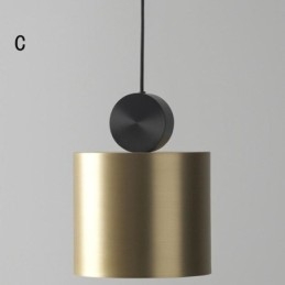 Modern Pendellampa Nordic Acrylic Lamp Geometri Lighting Light