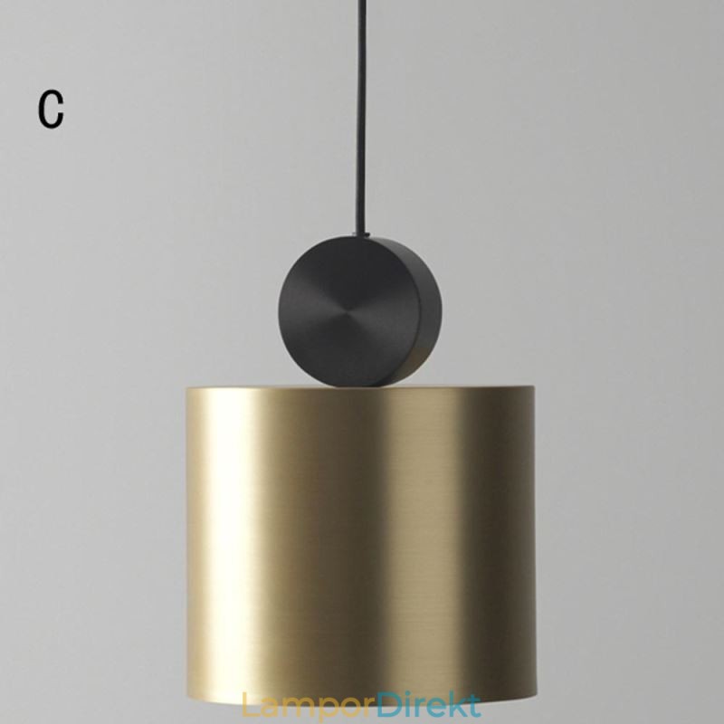 Modern Pendellampa Nordic Acrylic Lamp Geometri Lighting Light