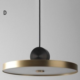 Modern Pendellampa Nordic Acrylic Lamp Geometri Lighting Light