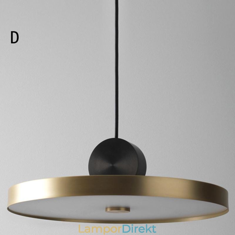 Modern Pendellampa Nordic Acrylic Lamp Geometri Lighting Light