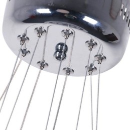 Modern Pendellampa Akryl 3 Ringar Lampa 40+30+20Cm