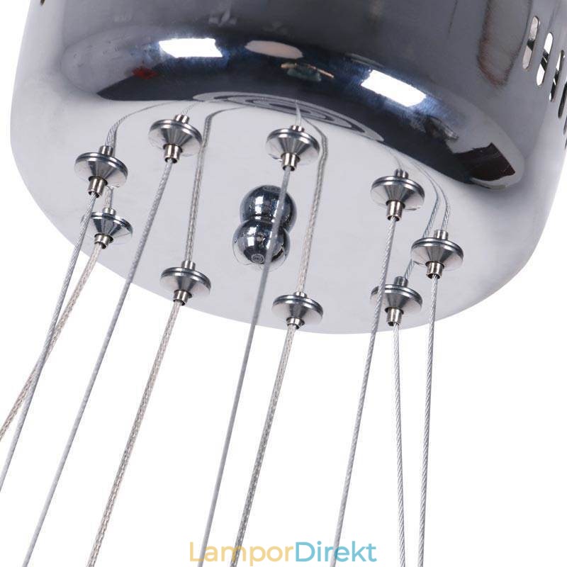 Modern Pendellampa Akryl 3 Ringar Lampa 40+30+20Cm