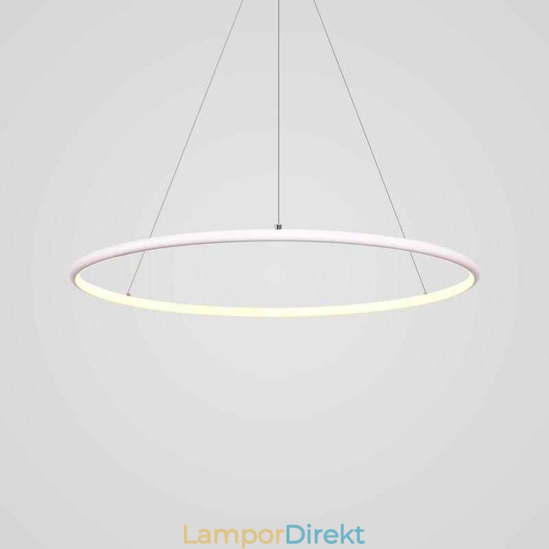 Modern Pendelljus Cirkel Lampa 60Cm 80Cm