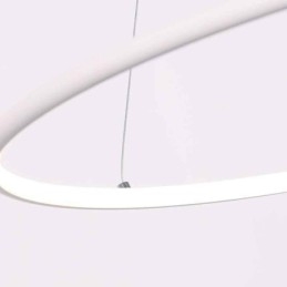 Modern Pendelljus Cirkel Lampa 60Cm 80Cm