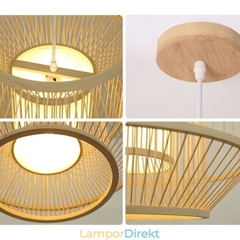 Lantern Bambu Pendel Light Creative Japanese Pendel Light