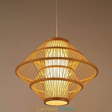 Gyroskop Design Bambu Taklampa Gyroskop Design Bambu Taklampa