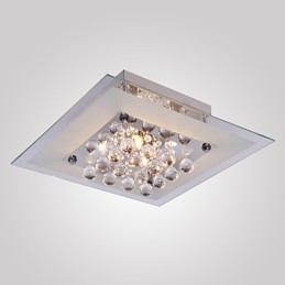 Taklampa Modern Crystal Living 5 Lampor