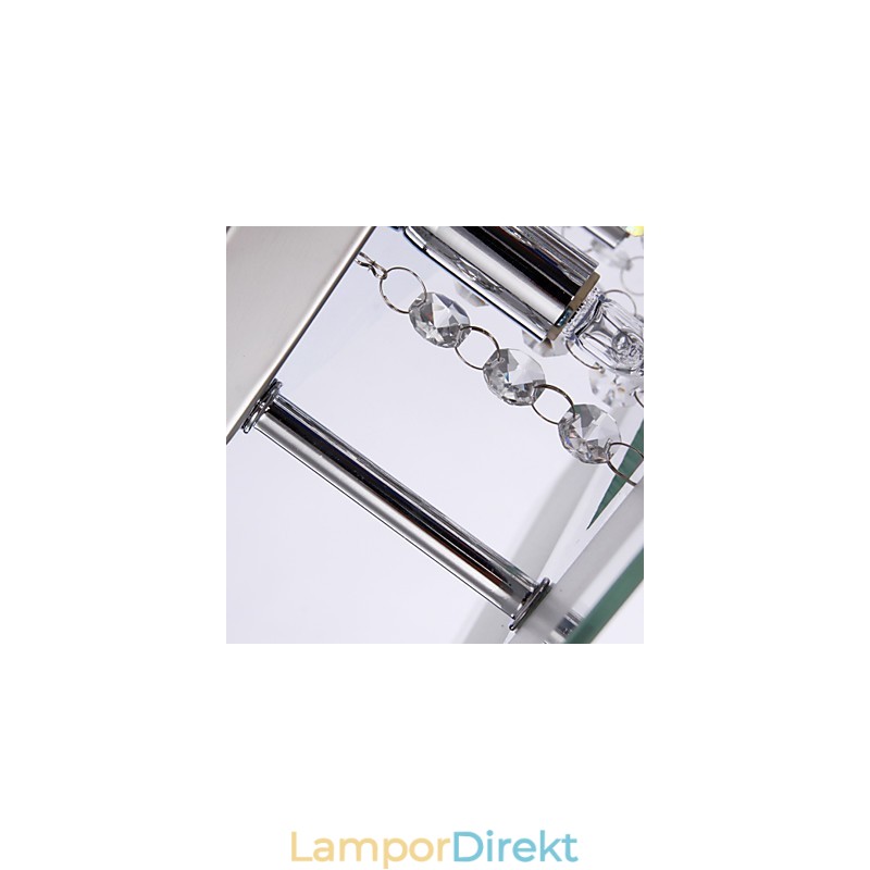 Taklampa Modern Crystal Living 5 Lampor