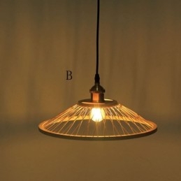 Dome Bamboo Pendel Light Hand Woven Pendel Light
