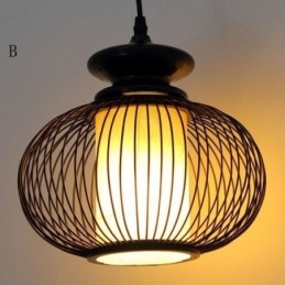 Nordic Exquisite Bamboo Pendellampa