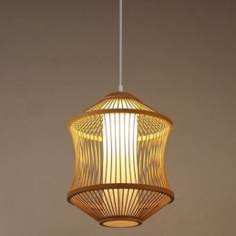 Visual Comfort Bamboo Cage Pendellampa
