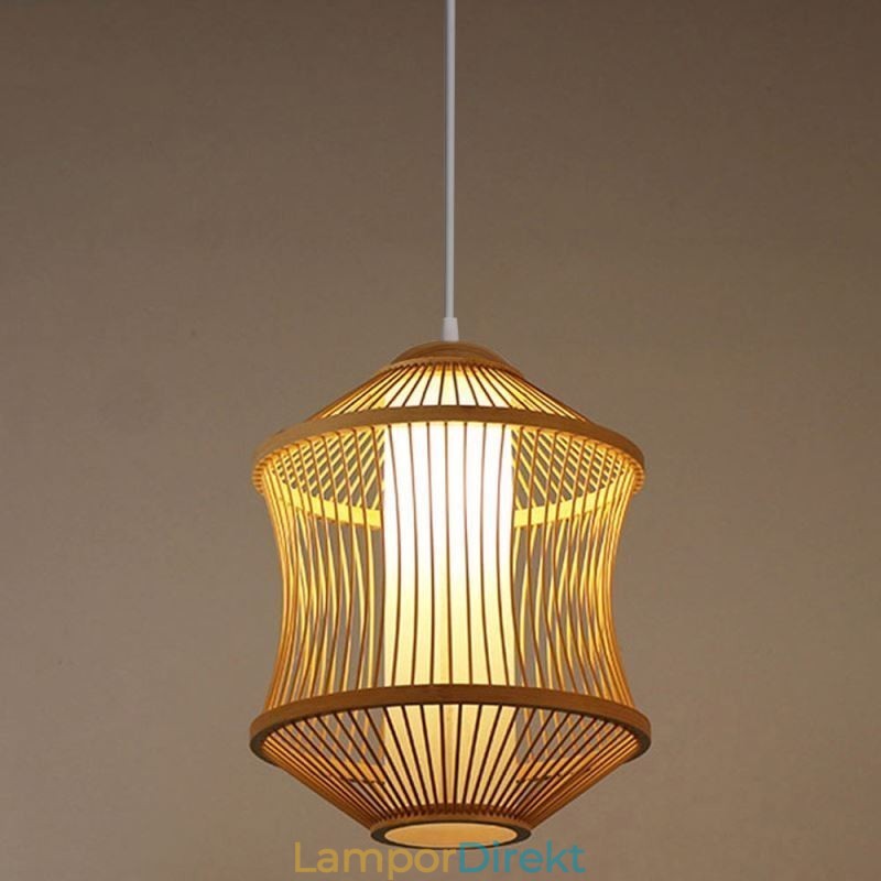 Visual Comfort Bamboo Cage Pendellampa