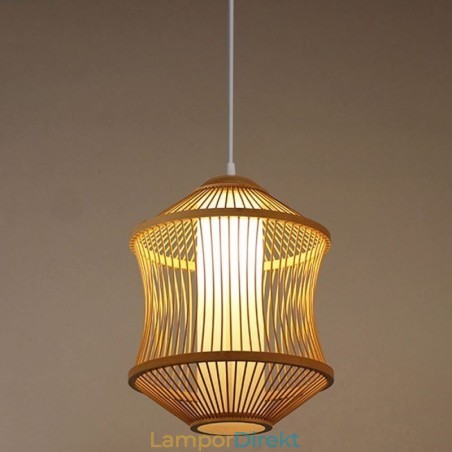 Visual Comfort Bamboo Cage Pendellampa Visual Comfort Bamboo Cage Pendellampa