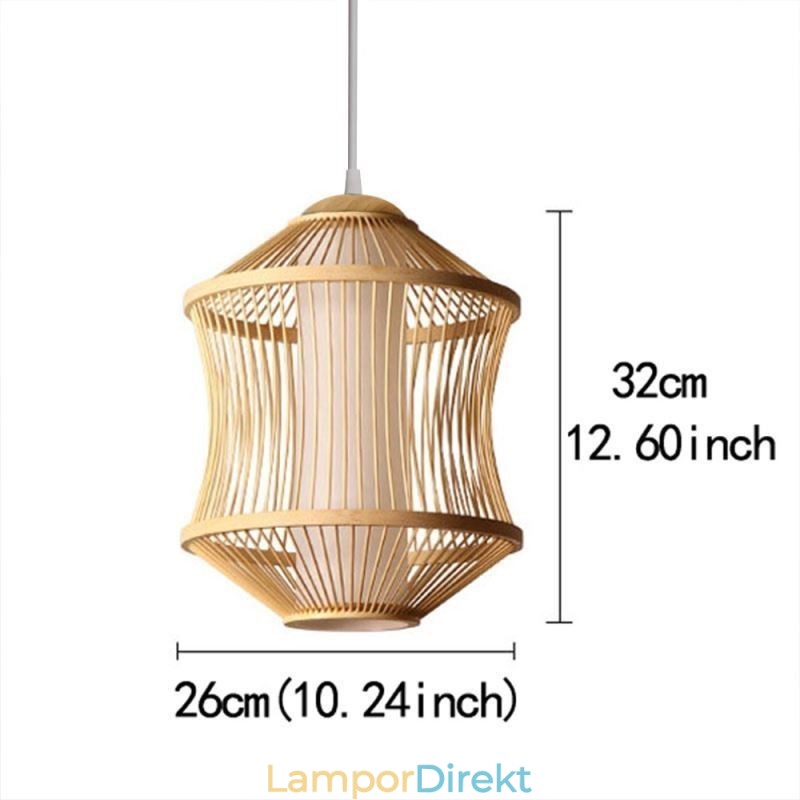 Visual Comfort Bamboo Cage Pendellampa