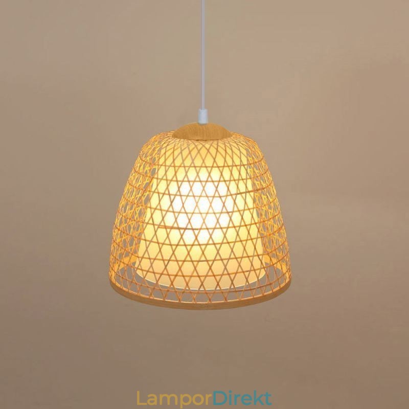 Visual Comfort Dome Bambu Pendellampa