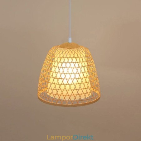 Visual Comfort Dome Bambu Pendellampa Visual Comfort Dome Bambu Pendellampa