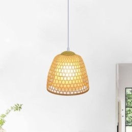 Visual Comfort Dome Bambu Pendellampa