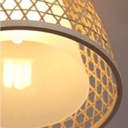 Visual Comfort Dome Bambu Pendellampa