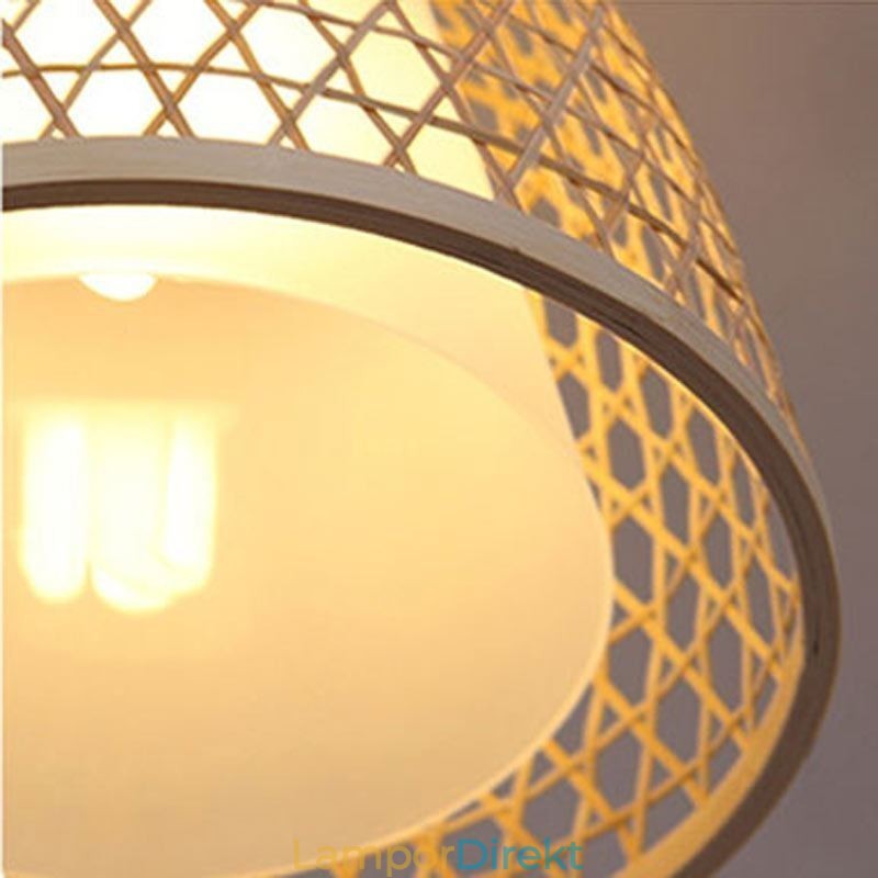 Visual Comfort Dome Bambu Pendellampa