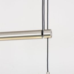 Modern 4-Ljus Taklampa Med Tygskärm Justerbar Höjd