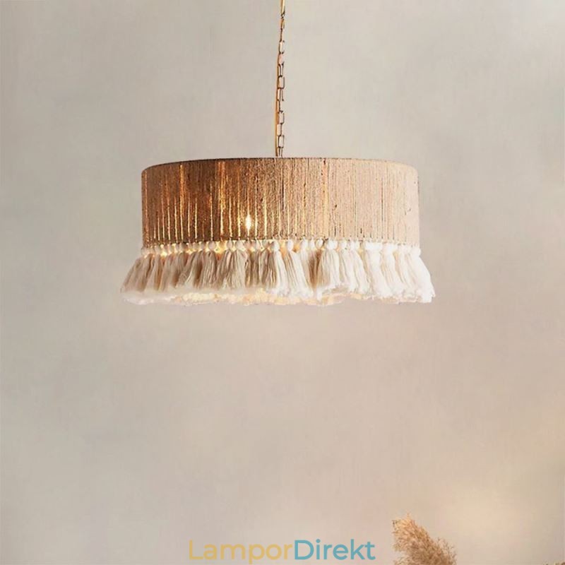 Retro Taklampa Bohemisk Stil Hamparep Tofs Taklampa