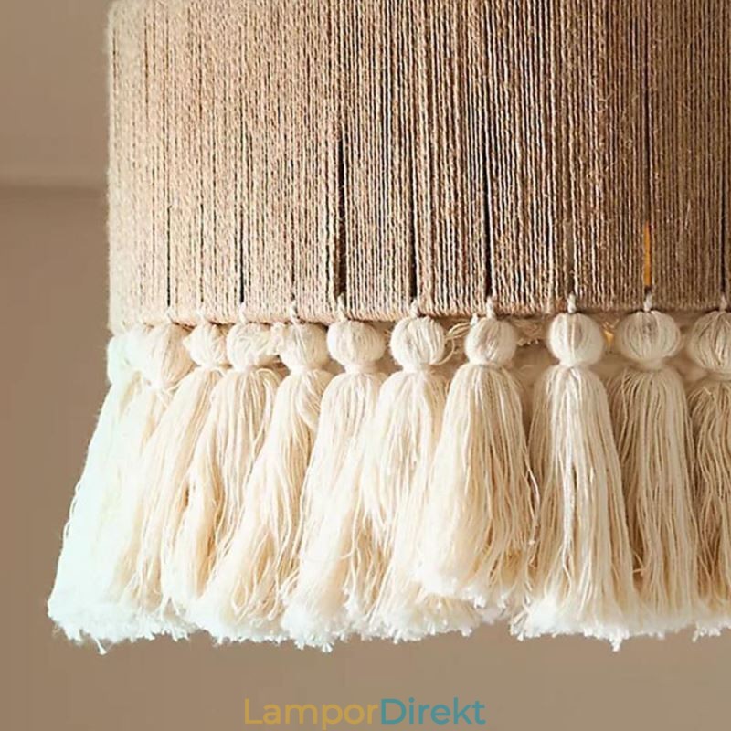 Retro Taklampa Bohemisk Stil Hamparep Tofs Taklampa