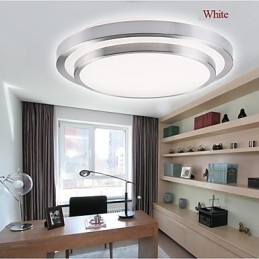 Flush Mount Lights Light Round Enkel Modern Diameter 35Cm