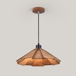 Retro Taklampa Kreativ Taklampa I Trä