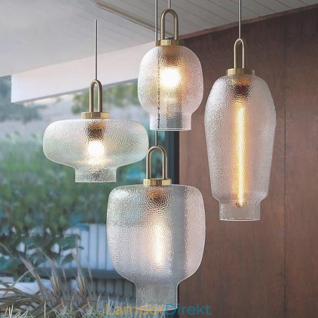Pendellampa I Frostat Glas Modern Minimalistisk Taklampa I Smidesjärn Pendellampa I Frostat Glas Modern Minimalistisk Taklampa I Smidesjärn