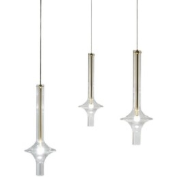 Glasrör Taklampa Modern Minimalistisk Smidesjärn Taklampa