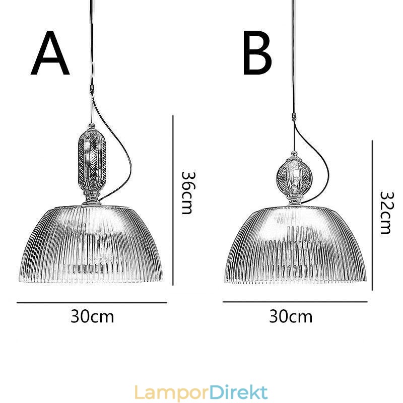 Plisserad Kjol Glas Hänglampa Modern Minimalistisk Smidesjärn Liten Taklampa