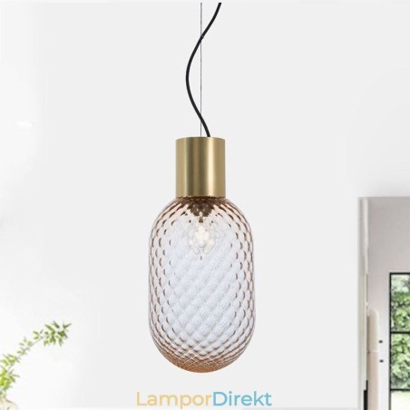 Grid Glas Pendel Light Modern Iron Enkel Taklampa Grid Glas Pendel Light Modern Iron Enkel Taklampa