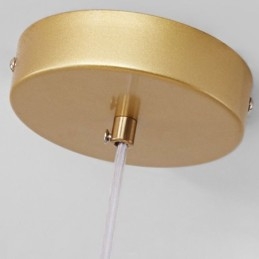 Taklampa Modern Simple Magic Beans Molecular Smidesjärn Glas Taklampa