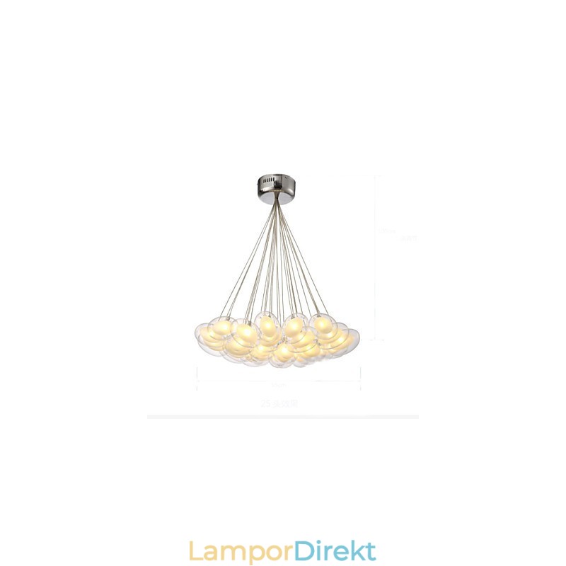 Chandelier 22 Lights G4 Retrofit Modern Contemporary