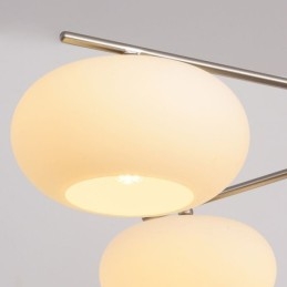 Nordic Glass Pendellampa Creative Smidesjärn Taklampa