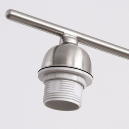 Nordic Glass Pendellampa Creative Smidesjärn Taklampa