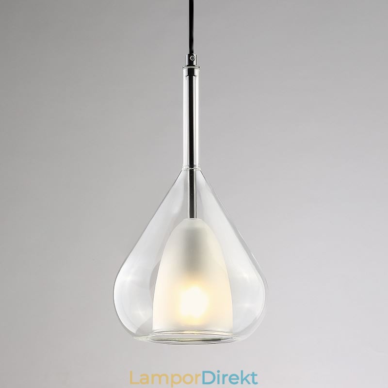 Taklampa Modern Minimalistisk Taklampa I Dubbelglas