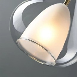 Taklampa Modern Minimalistisk Taklampa I Dubbelglas