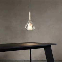 Taklampa Modern Minimalistisk Taklampa I Dubbelglas