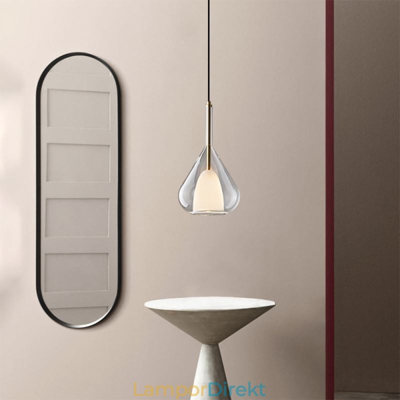 Taklampa Modern Minimalistisk Taklampa I Dubbelglas