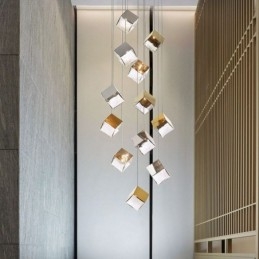 Creative Glass Pendel Light Pavilion Taklampor