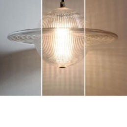Modern Taklampa I Glas I Form Av Taklampa