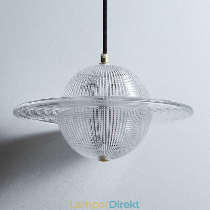 Modern Taklampa I Glas I Form Av Taklampa