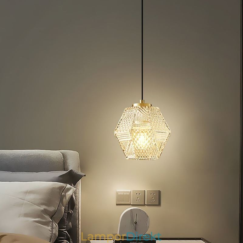 Modern Pendellampa Glas Hembelysning Kreativ Pendellampa